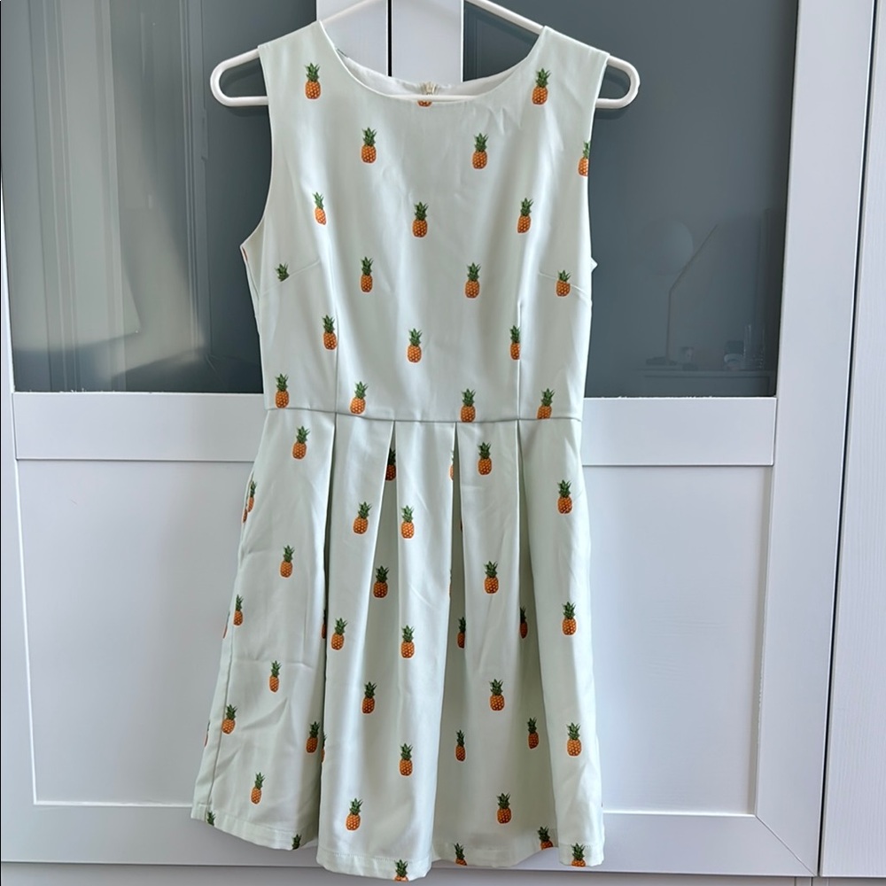 Pink Martini Pineapple Print Dress